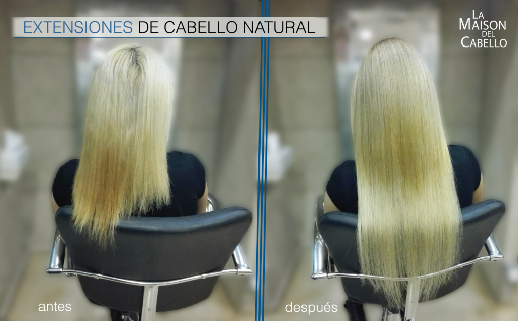 extensiones naturales antes y después