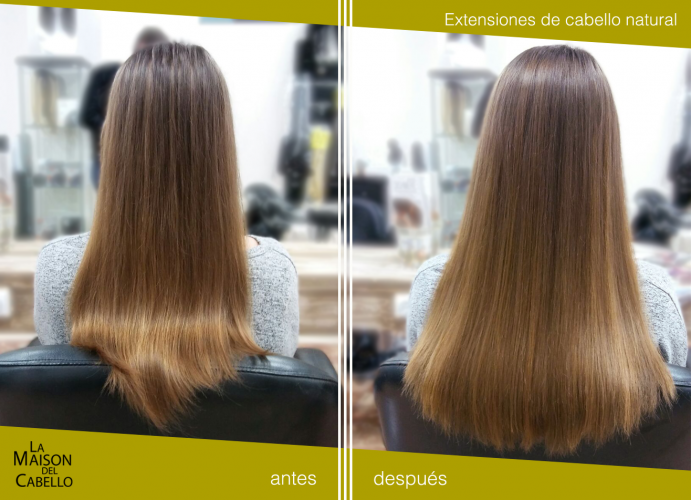 extensiones de cabello natural