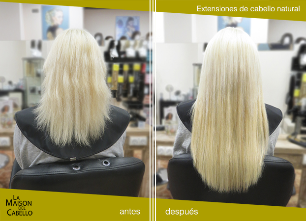 extensiones de cabello natural