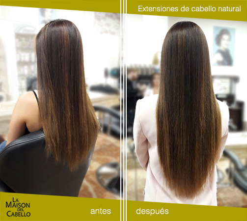 extensiones de cabello natural