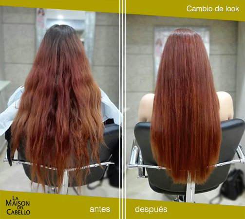 cambio de look antes y después hombre y mujer