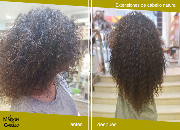 extensiones rizadas