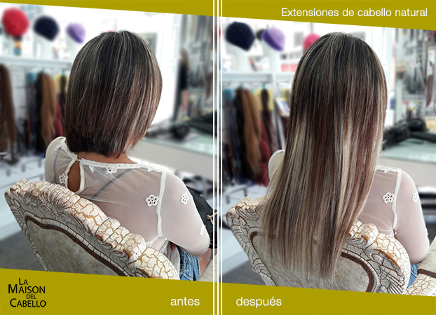 extensiones naturales y prótesis capilares