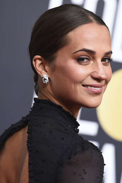 Alicia Vikander Globos de Oro Golden Globes recogidos