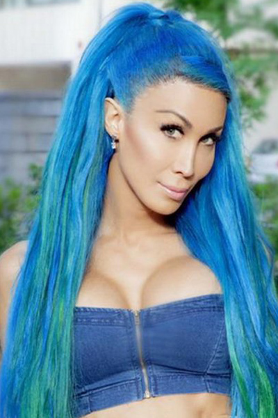 Blue Hair Monday Pelo Azul La Pelopony