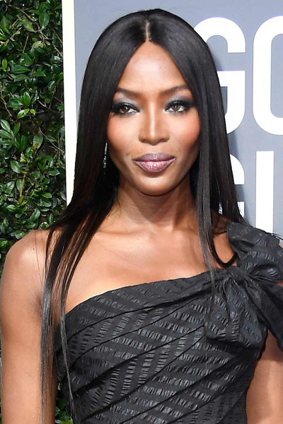 Naomi Campbell Globos de Oro Golden Globes