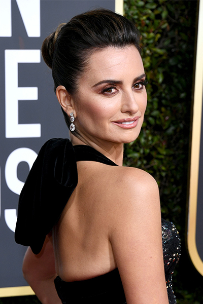 la maison del cabello globos de oro golden globes 2019 penelope cruz